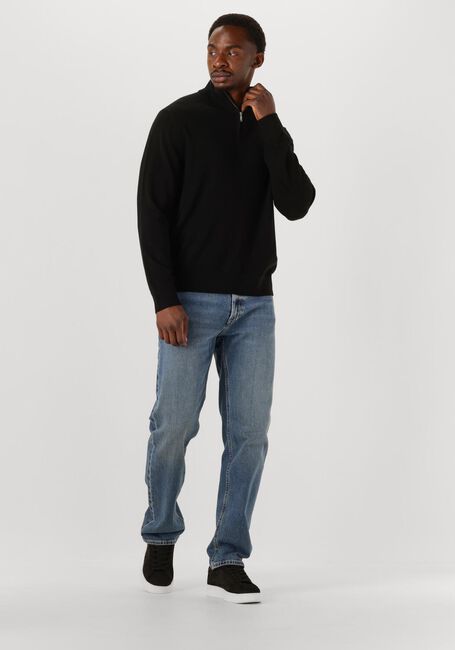 Zwarte CALVIN KLEIN Trui LS 100% MERINO QZ 14GG - large