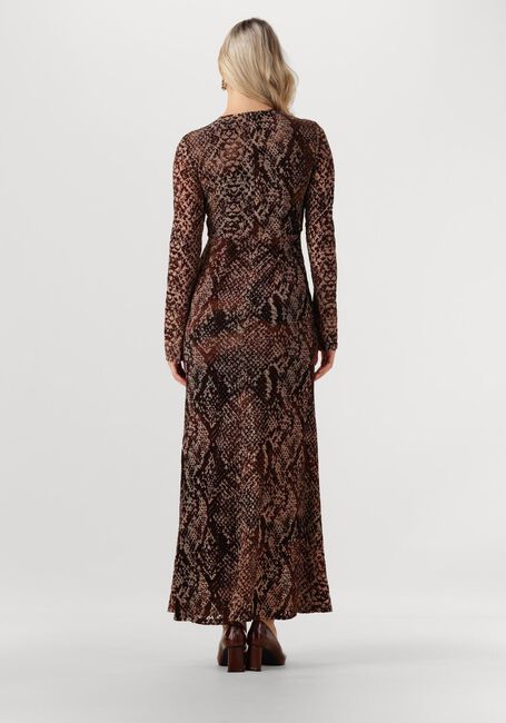 Bruine ROUGE EDIT Maxi jurk ROUSARI LS MAXI DRESS - large