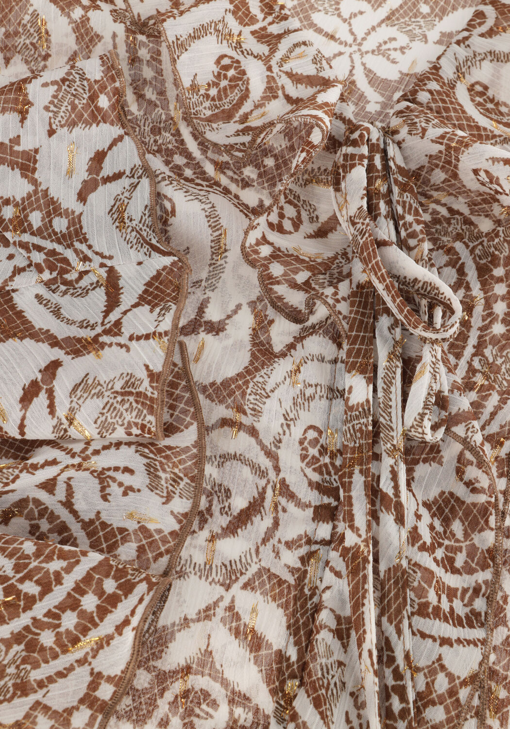 Beige LIU JO Blouses TESS CREPONNE LURE - large