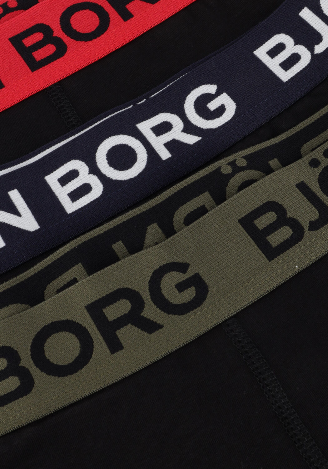 Multi BJORN BORG Boxershorts COTTON STRETCH BOXER 3P - large