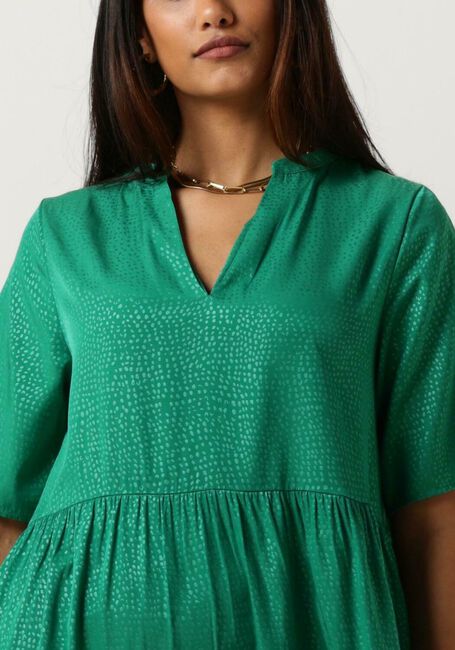 Groene MY ESSENTIAL WARDROBE Midi jurk LINEMW LONG DRESS - large