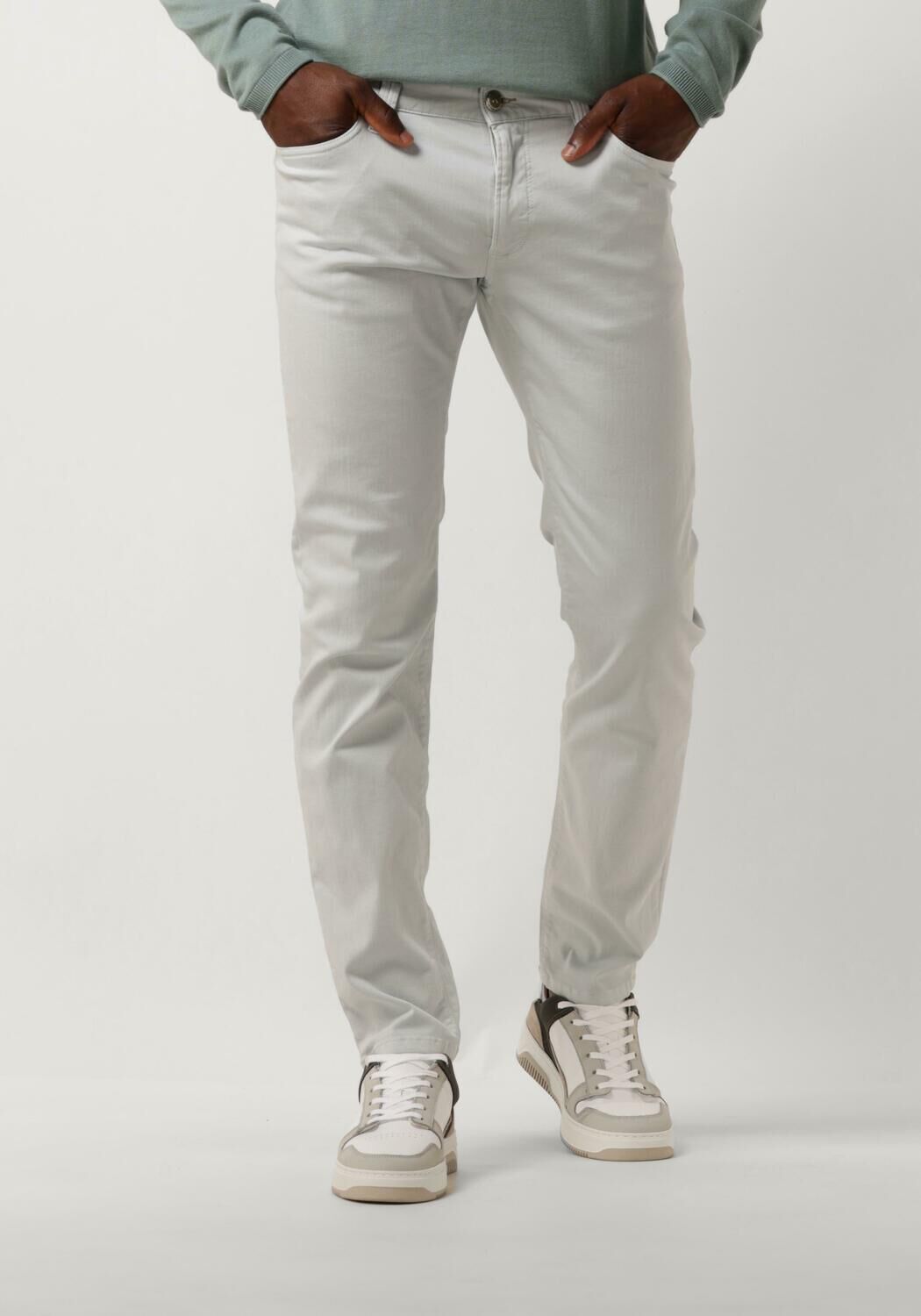 ALBERTO Heren Jeans Slim Lichtblauw