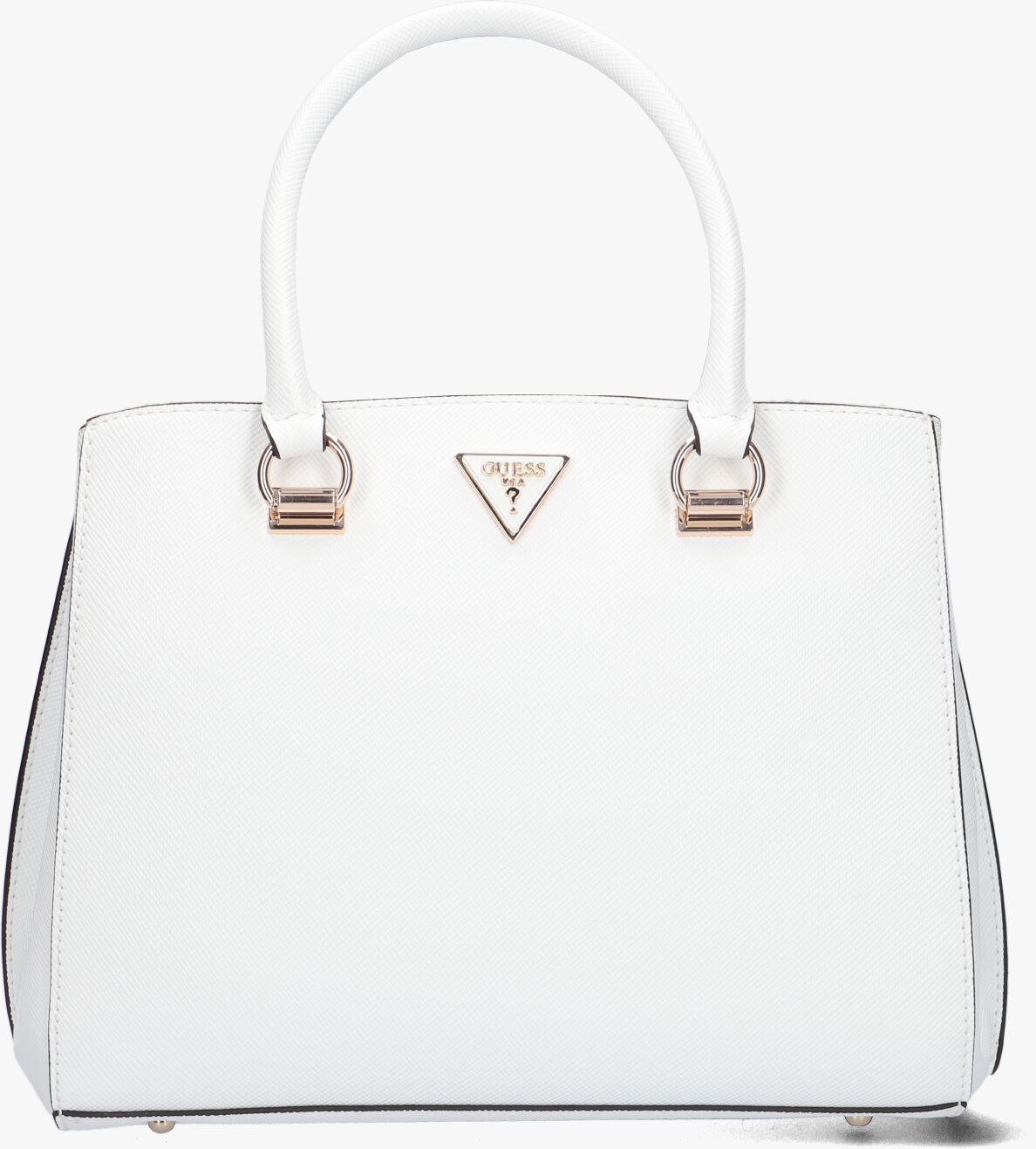 Guess MERIDIAN SATCHEL - Borsa A Mano - Cognac