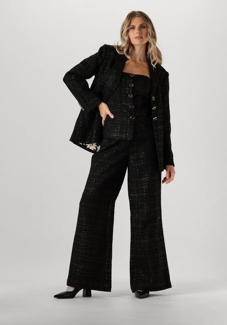 Zwarte FABIENNE CHAPOT Top TWINNIE TWEED TOP - large