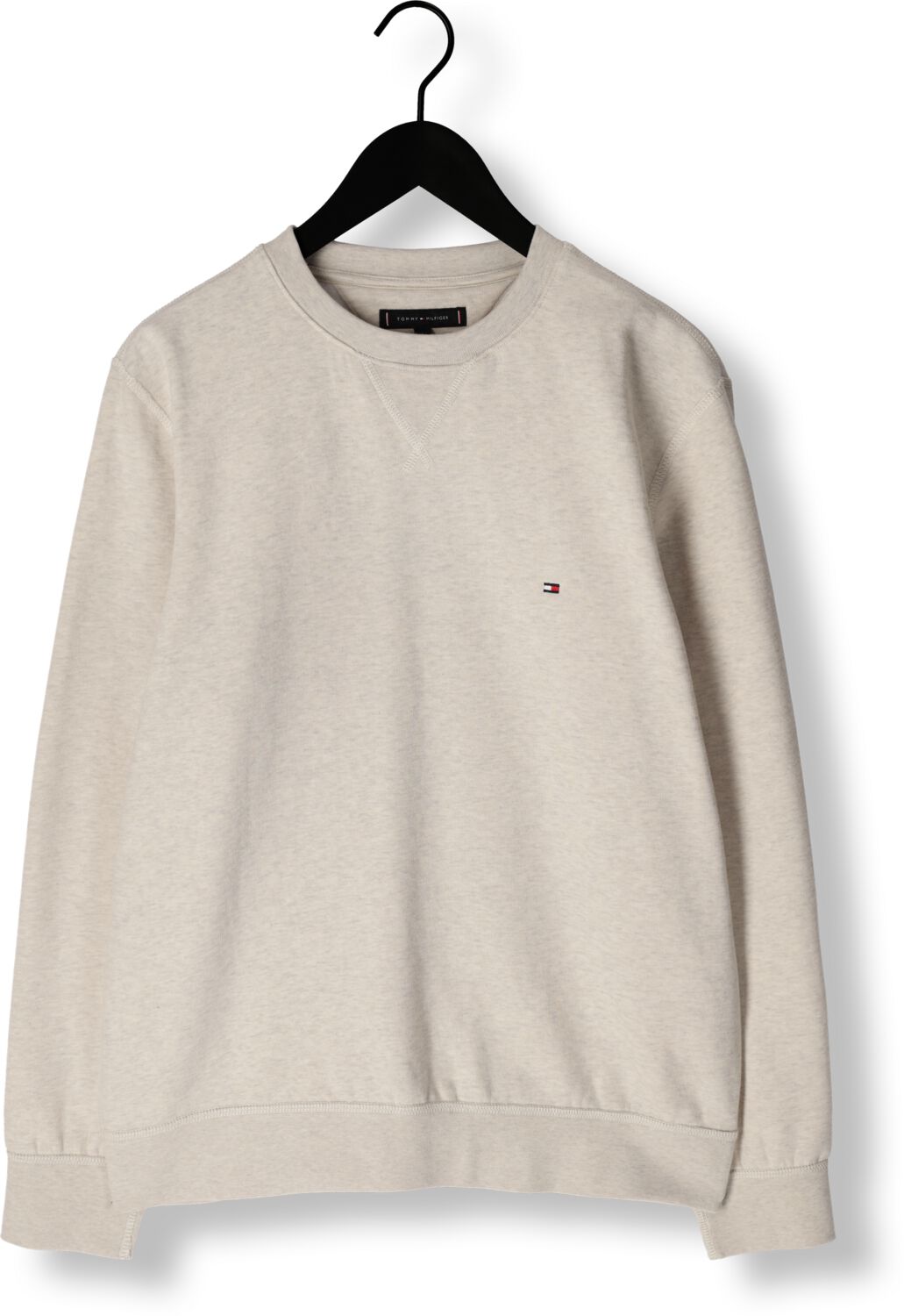 TOMMY HILFIGER Heren Truien & Vesten Essential Fleece Crewneck Beige