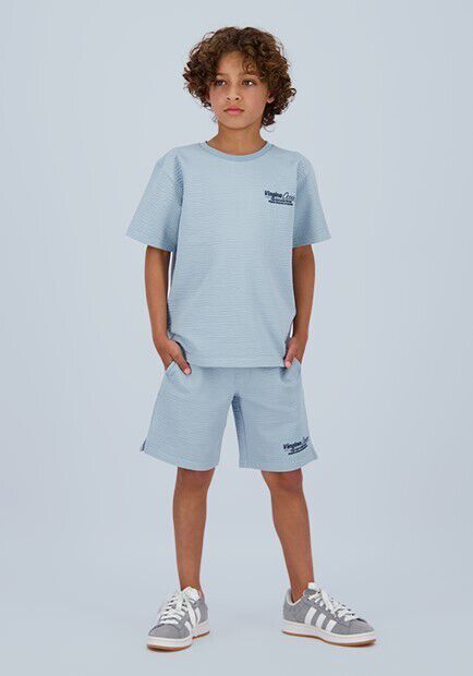 VINGINO Jongens Polo's & T-shirts Hugi Lichtblauw