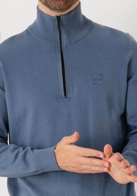 Blauwe BOSS ORANGE Trui KANOBIX_S - large