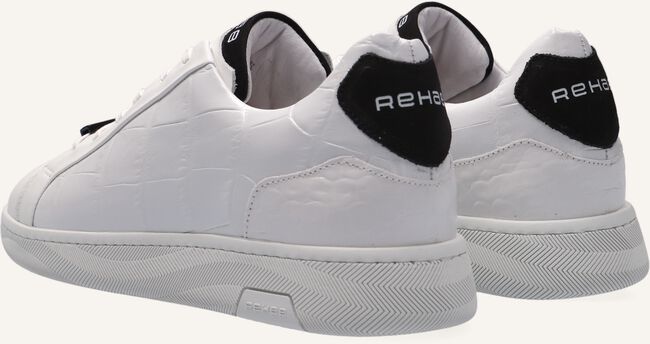 Witte REHAB Lage sneakers ZEKE CROCO Witte REHAB Lage sneakers ZEKE CROCO - large