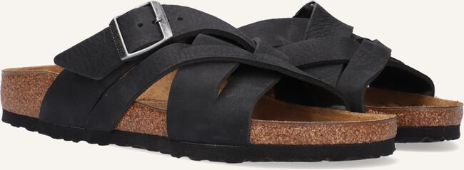 Zwarte BIRKENSTOCK Slippers LUGANO LEOI CAMBERRA BLACK Zwarte BIRKENSTOCK Slippers LUGANO LEOI CAMBERRA BLACK - large