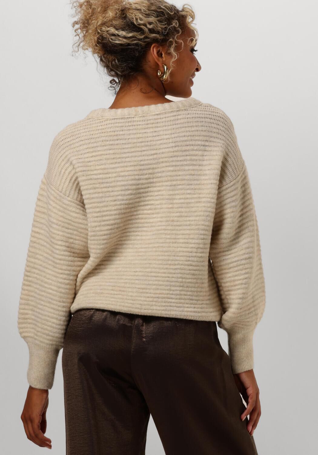 EST'SEVEN Dames Truien & Vesten Carry Sweater Zand