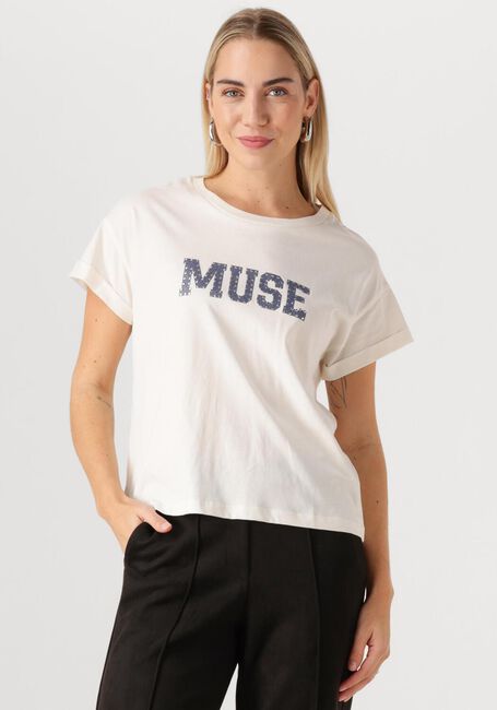 Gebroken wit NUKUS T-shirt LOU SHIRT - large