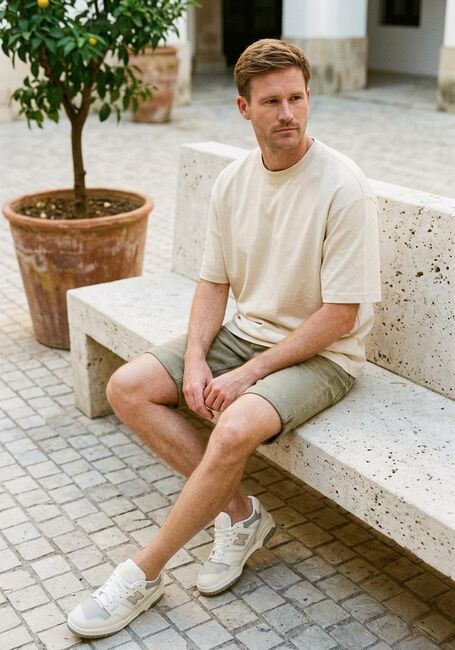 Khaki G-STAR RAW Shorts MOSA SHORT - large