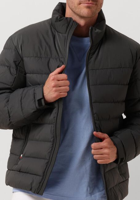 Grijze TOMMY HILFIGER Jack MID NEW YORK PUFFER - large