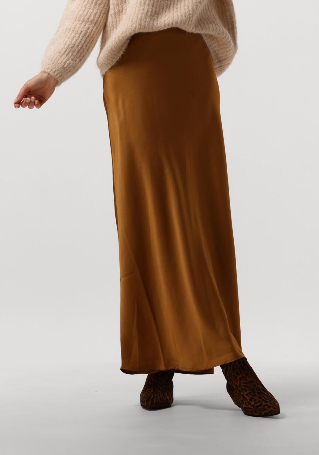 BRUUNS BAZAAR Dames Rokken Acacia Joanelle Skirt Roest