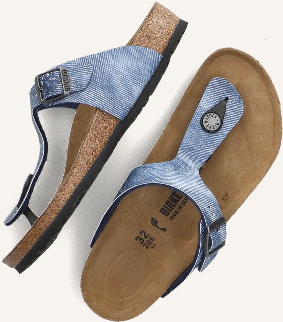 Blauwe BIRKENSTOCK Teenslippers GIZEH KIDS Blauwe BIRKENSTOCK Teenslippers GIZEH KIDS - large