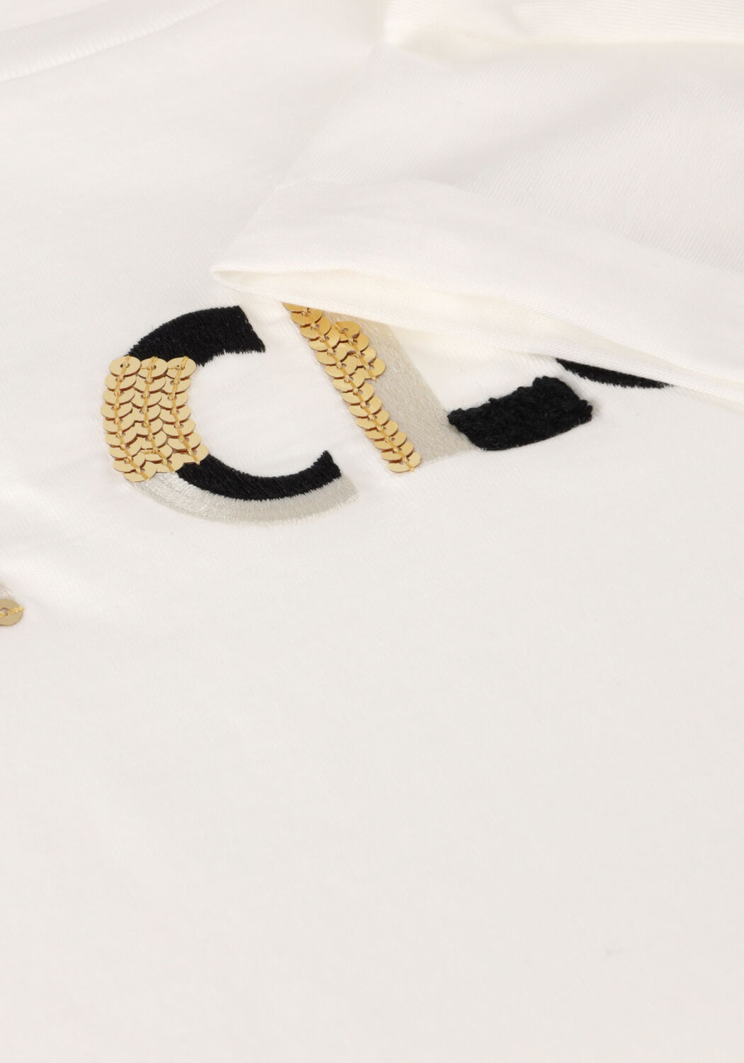 Witte NUKUS T-shirt FEMKE SHIRT LE CLUB - large