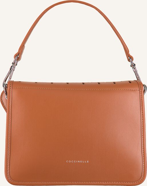 Cognac COCCINELLE Schoudertas AMBRINE PERFO Cognac COCCINELLE Schoudertas AMBRINE PERFO - large