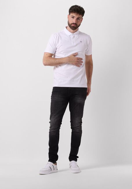 Witte PURE PATH Polo PURE LOGO POLO WITH CHEST PRINT - large