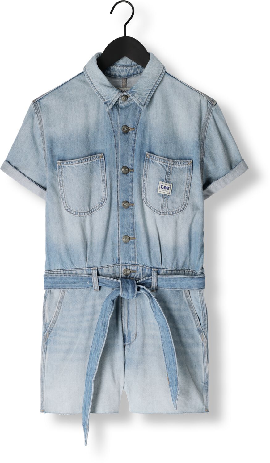 LEE Dames Jumpsuits Chore Shortall Lichtblauw