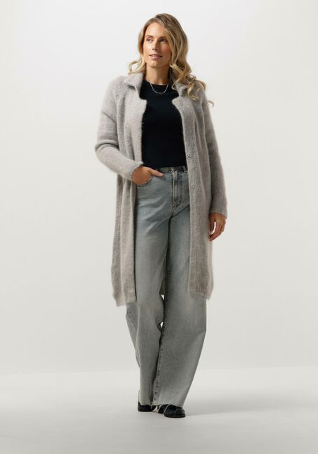 Lichtgrijze BELLAMY Vest MABEL - large