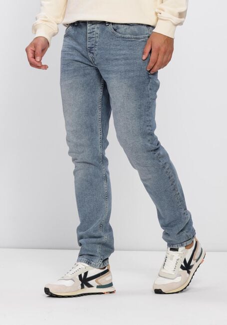 Blauwe PURE PATH Slim fit jeans THE RYAN SLIM FIT JEANS - large