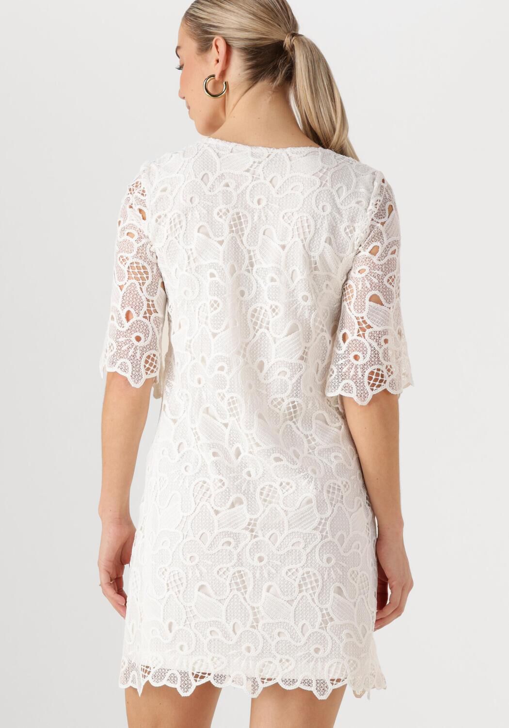 ANA ALCAZAR Dames Jurken Dress Sleeves 041092-3634 Wit