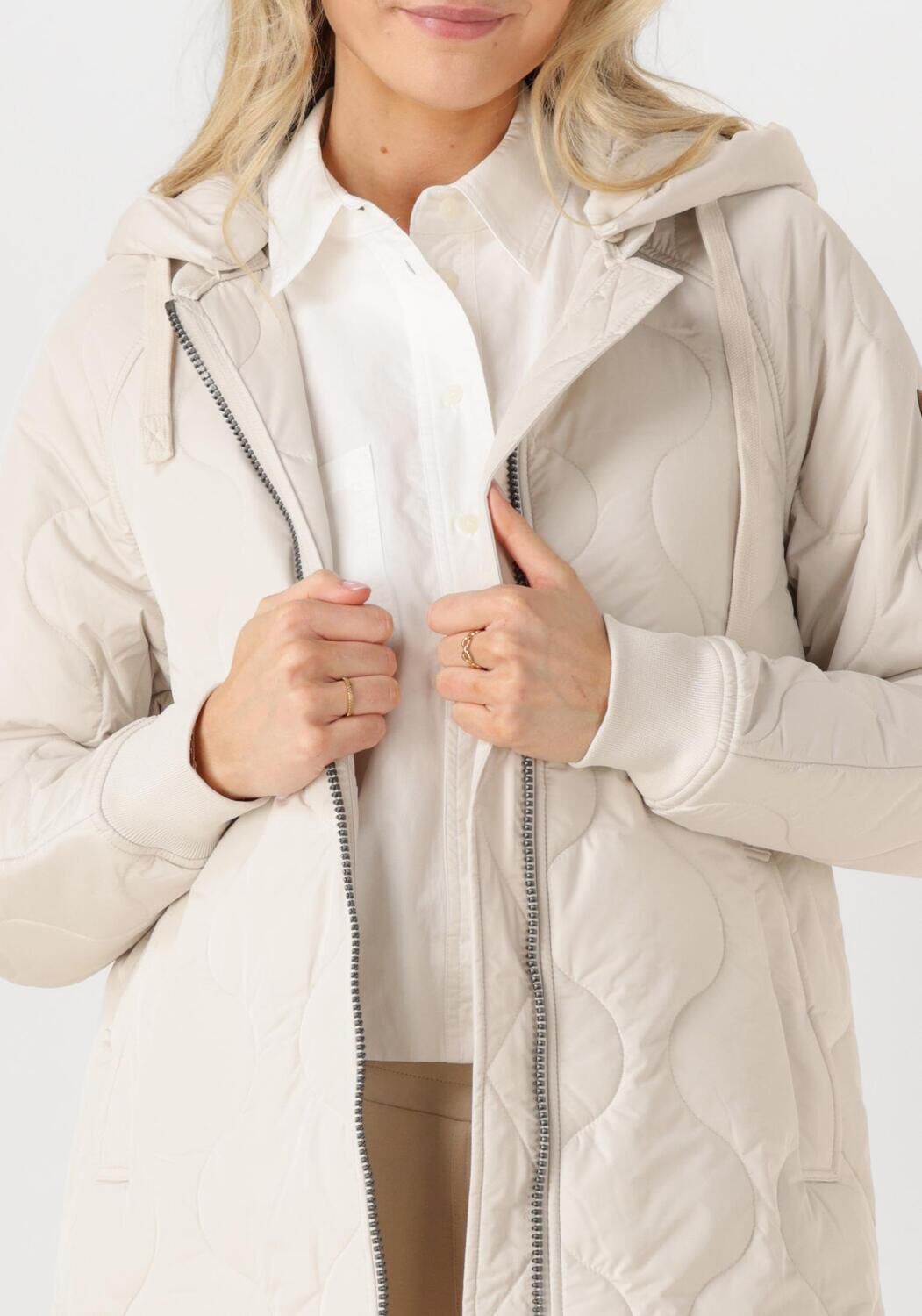 MOSCOW Dames Jassen 07-08-swags Beige