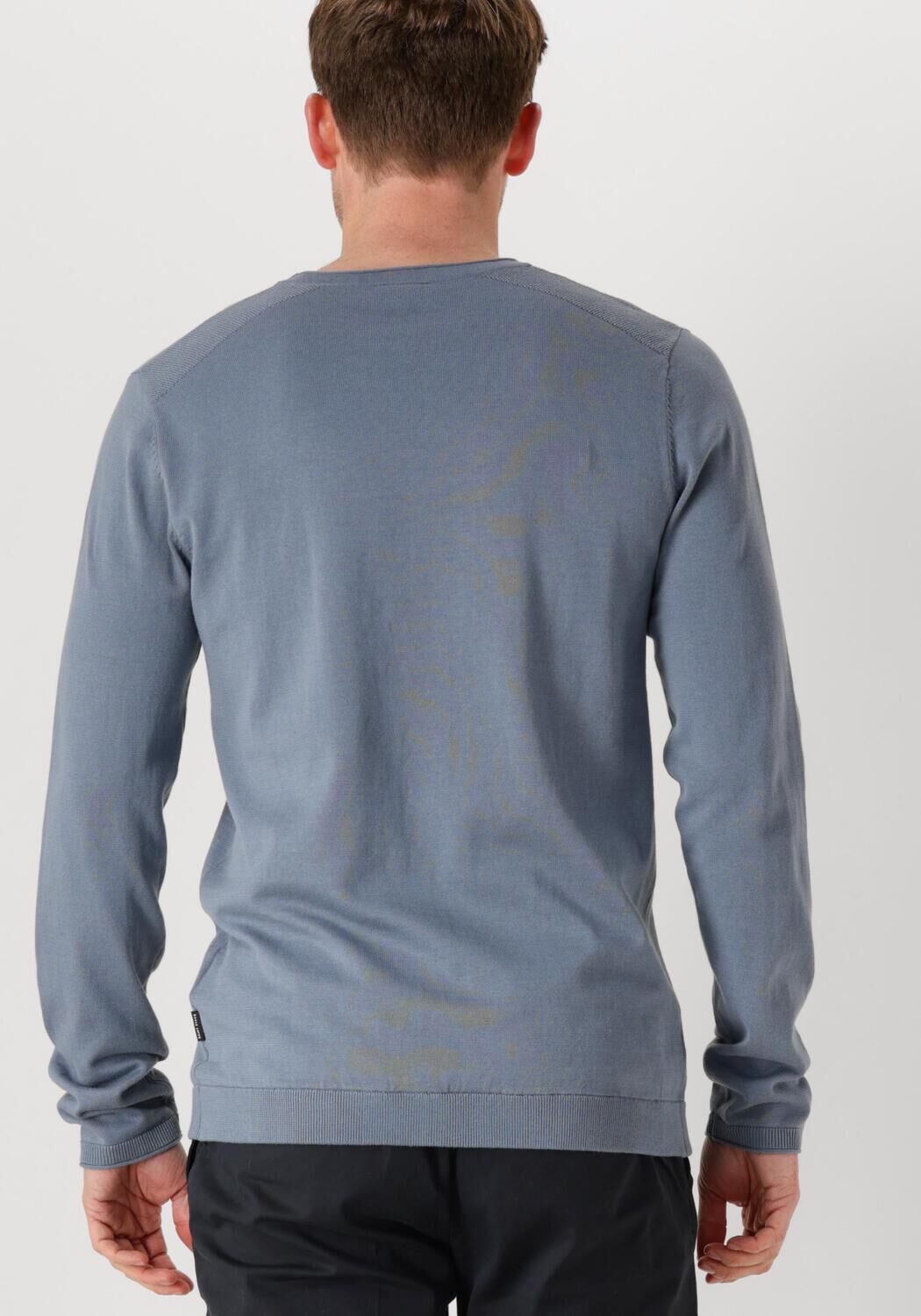 SAINT STEVE Heren Truien & Vesten Sander Blauw