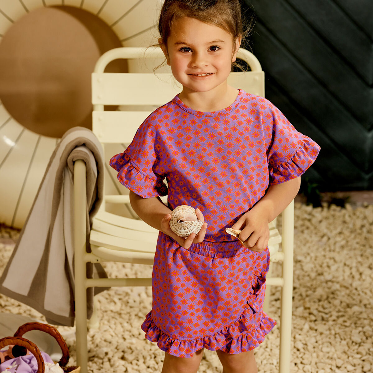 Paarse Z8 T-shirt NOUK - large