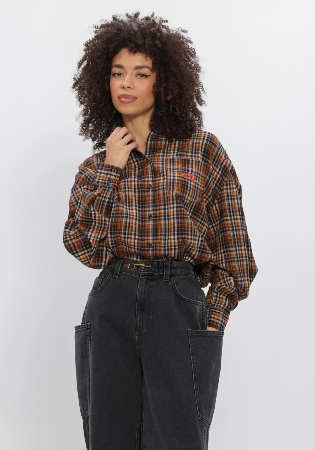Bruine HARPER & YVE Blouses MELINA-LS - large