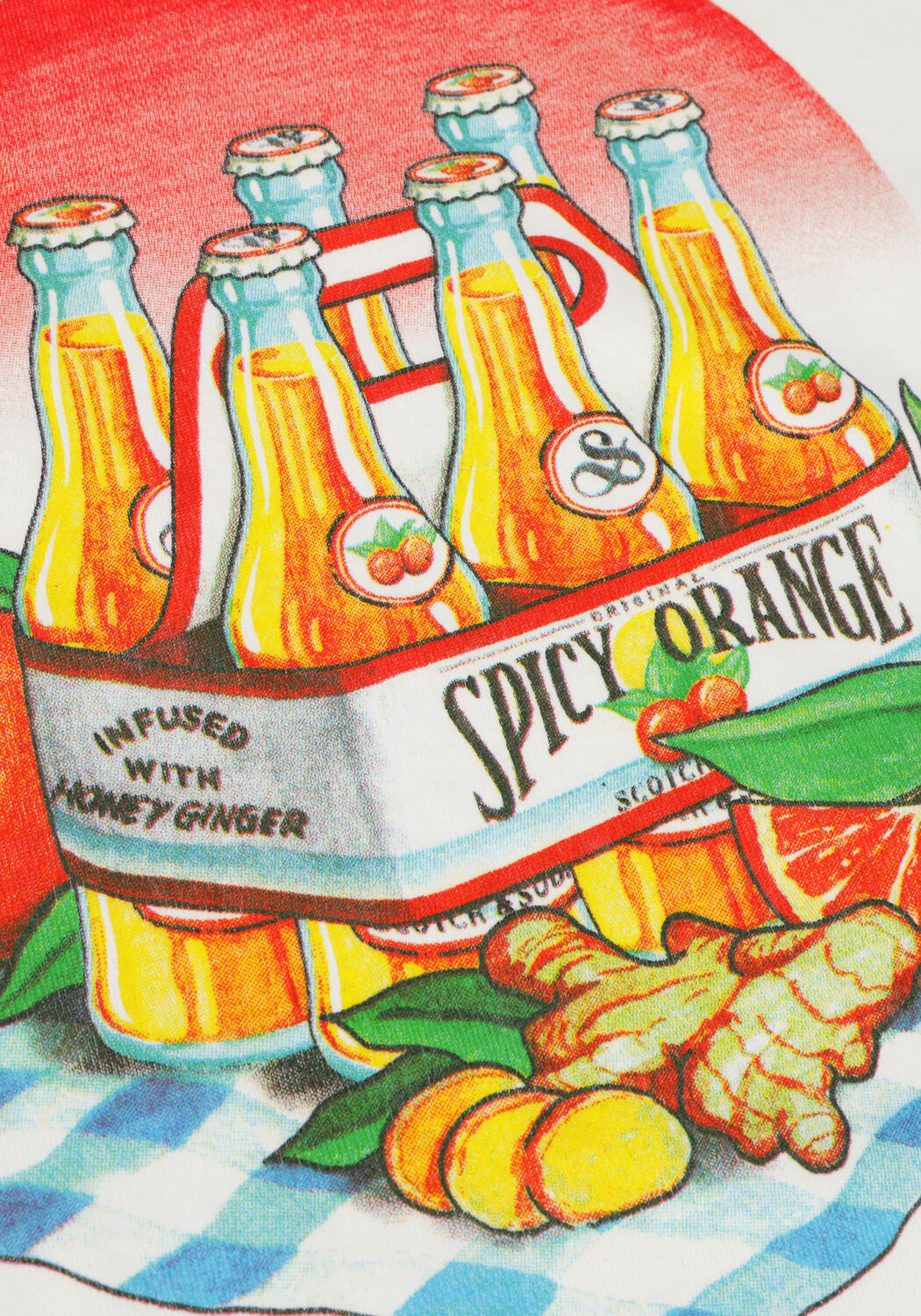 Witte SCOTCH & SODA T-shirt RELAXED FIT SHORT SLEEVED ARTWORK - large