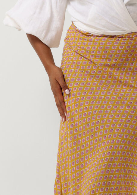 Gele SISSEL EDELBO Midirok MADELLIN SKIRT - large