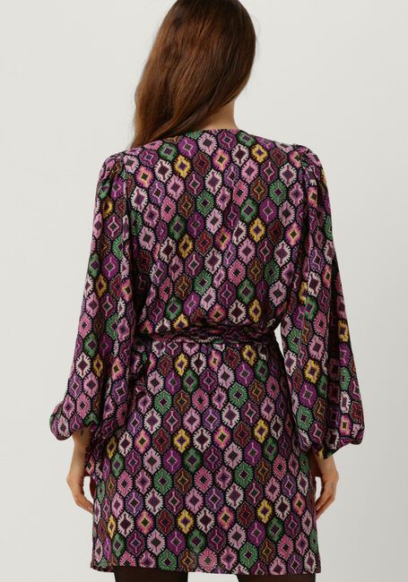 Zwarte REFINED DEPARTMENT Mini jurk LOTTE - large