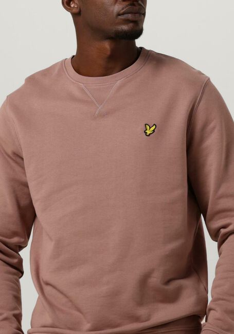 Roze LYLE & SCOTT Trui CREW NECK SWEATSHIRT - large