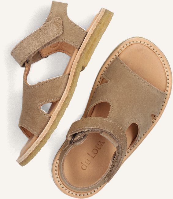 Beige DU LOUA Platte sandalen DU ALFIE Beige DU LOUA Platte sandalen DU ALFIE - large