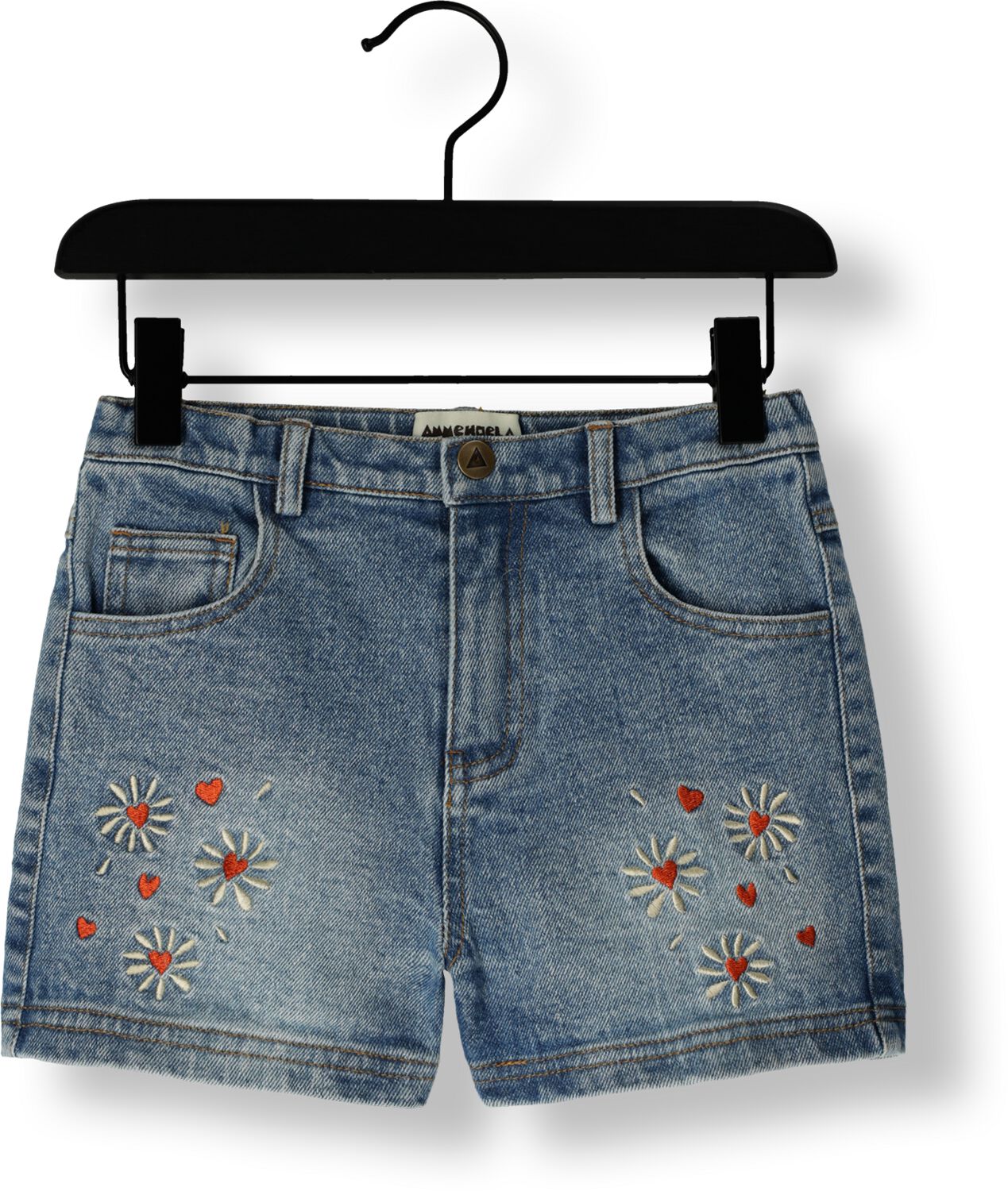 AMMEHOELA Meisjes Jeans Julia Blauw