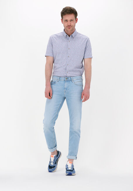 Lichtblauwe VANGUARD Slim fit jeans V7 RIDER HIGH SUMMER BLUE - large
