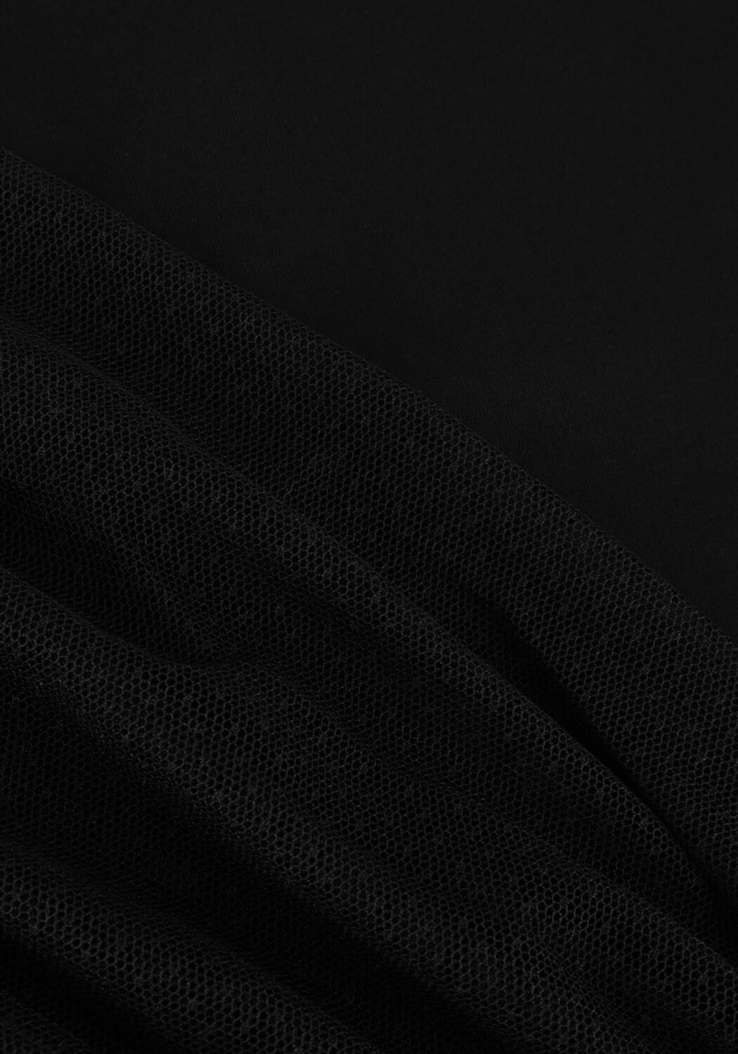 Zwarte SUMMUM Blouses JERSEY TOP DOTTED MESH AND JERSEY - large