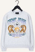 Lichtgrijze COLOURFUL REBEL Sweater COSMIC ROARS DROPPED SHOULDER  Lichtgrijze COLOURFUL REBEL Sweater COSMIC ROARS DROPPED SHOULDER  - medium