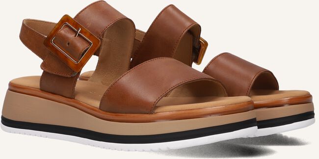 Bruine GABOR Platte sandalen 744 Bruine GABOR Platte sandalen 744 - large