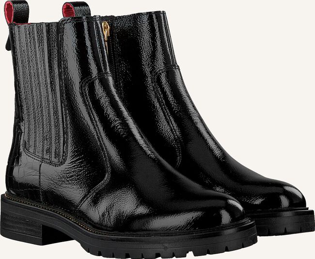 Zwarte HABOOB Enkellaarsjes P6708 Zwarte HABOOB Enkellaarsjes P6708 - large