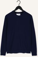Donkerblauwe SELECTED MEN Trui SLHTOWN MERINO COOLMAX KNIT CREW Donkerblauwe SELECTED MEN Trui SLHTOWN MERINO COOLMAX KNIT CREW - medium