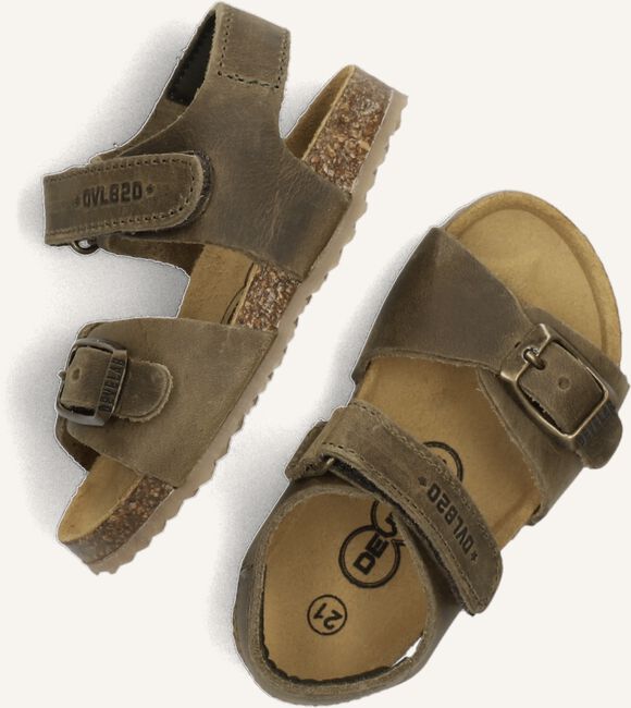 Bruine DEVELAB Platte sandalen 48195 Bruine DEVELAB Platte sandalen 48195 - large