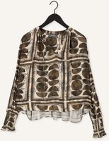 Groene MOS MOSH Blouses MACHA LS BUBBLE BLOUSE Groene MOS MOSH Blouses MACHA LS BUBBLE BLOUSE - medium