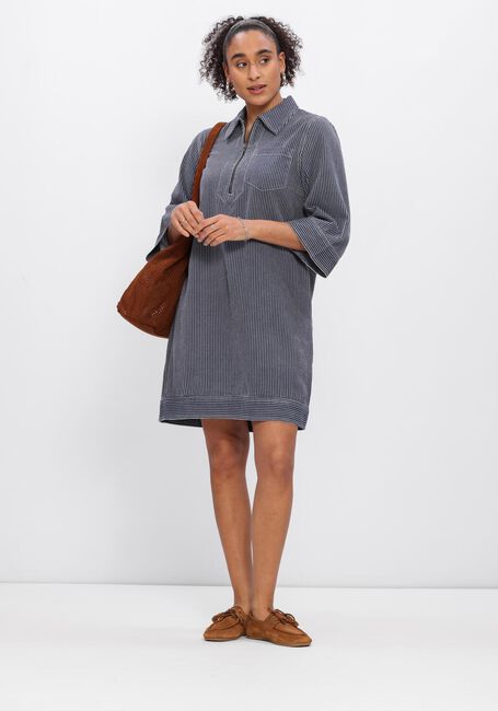 Donkerblauwe MINUS Mini jurk MSCHANNI SHORT DRESS - large