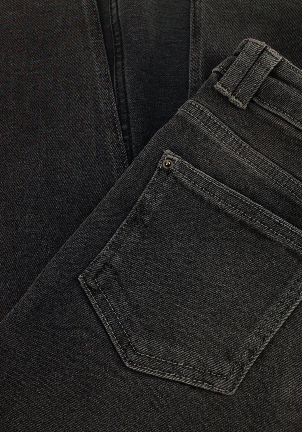 Zwarte FRANKIE & LIBERTY Maxirok DENIM MAXI SKIRT - large