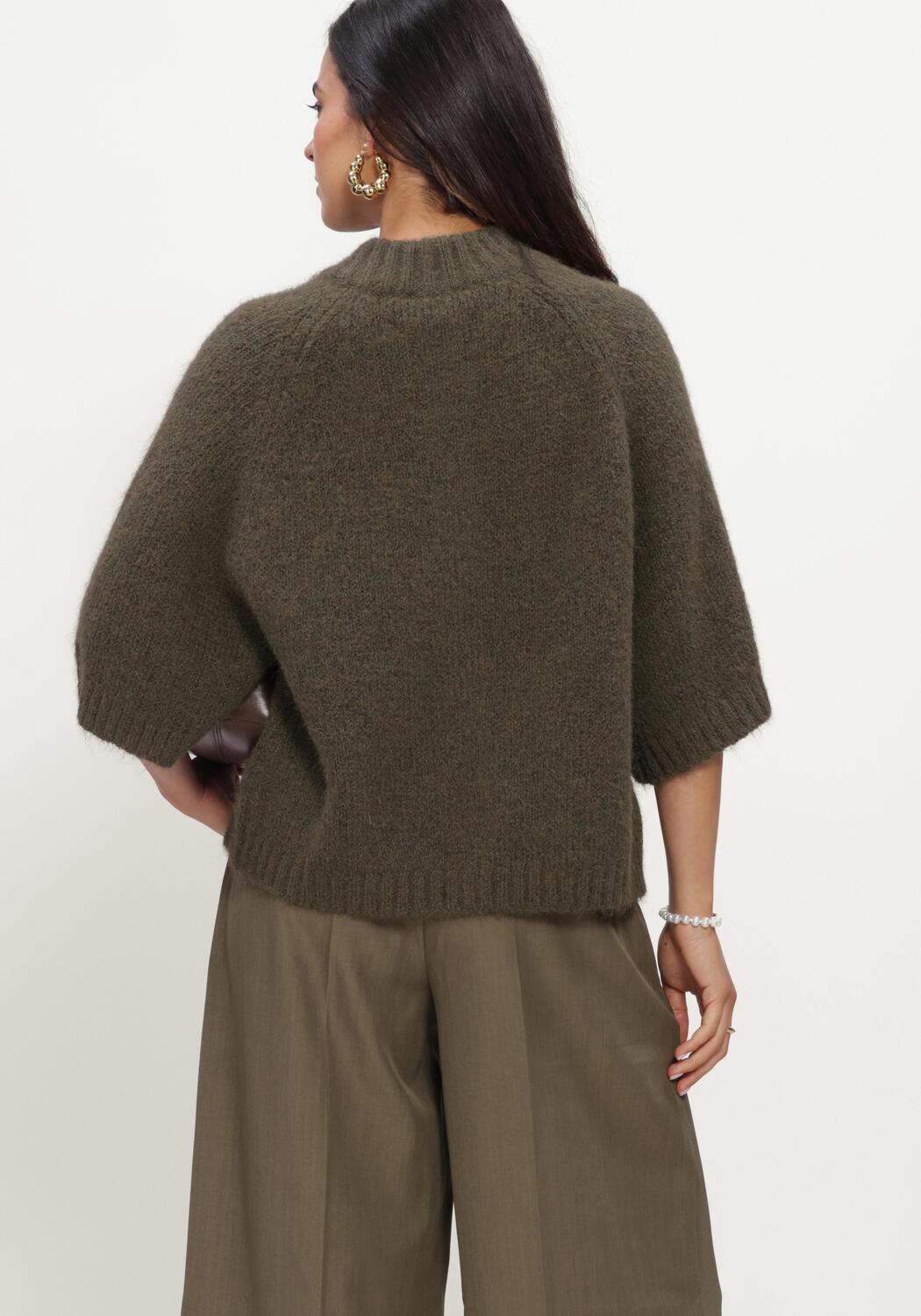 Khaki NOTRE-V Trui NV-IMARA - large