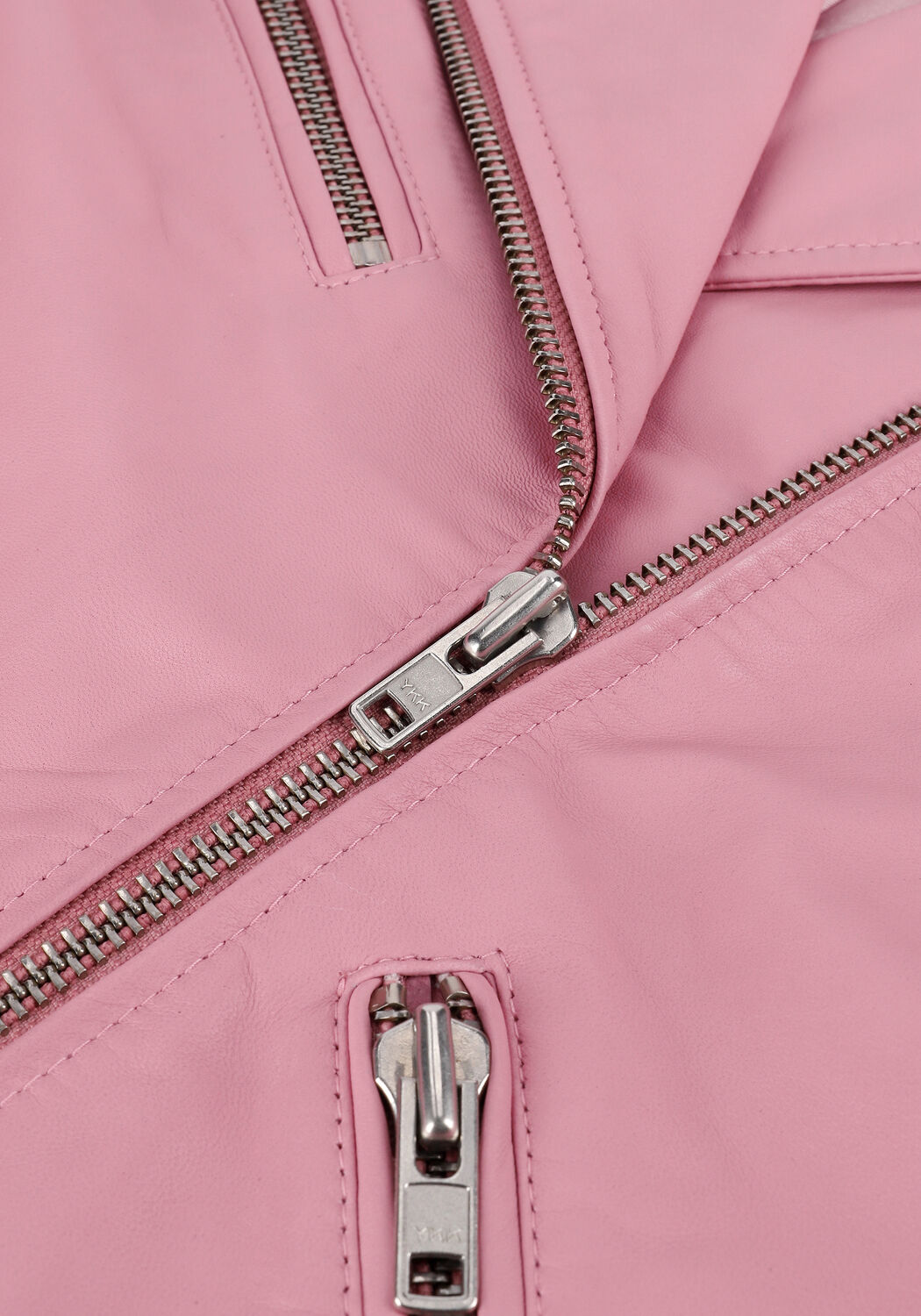 Roze IBANA Leren jas BARIE - large