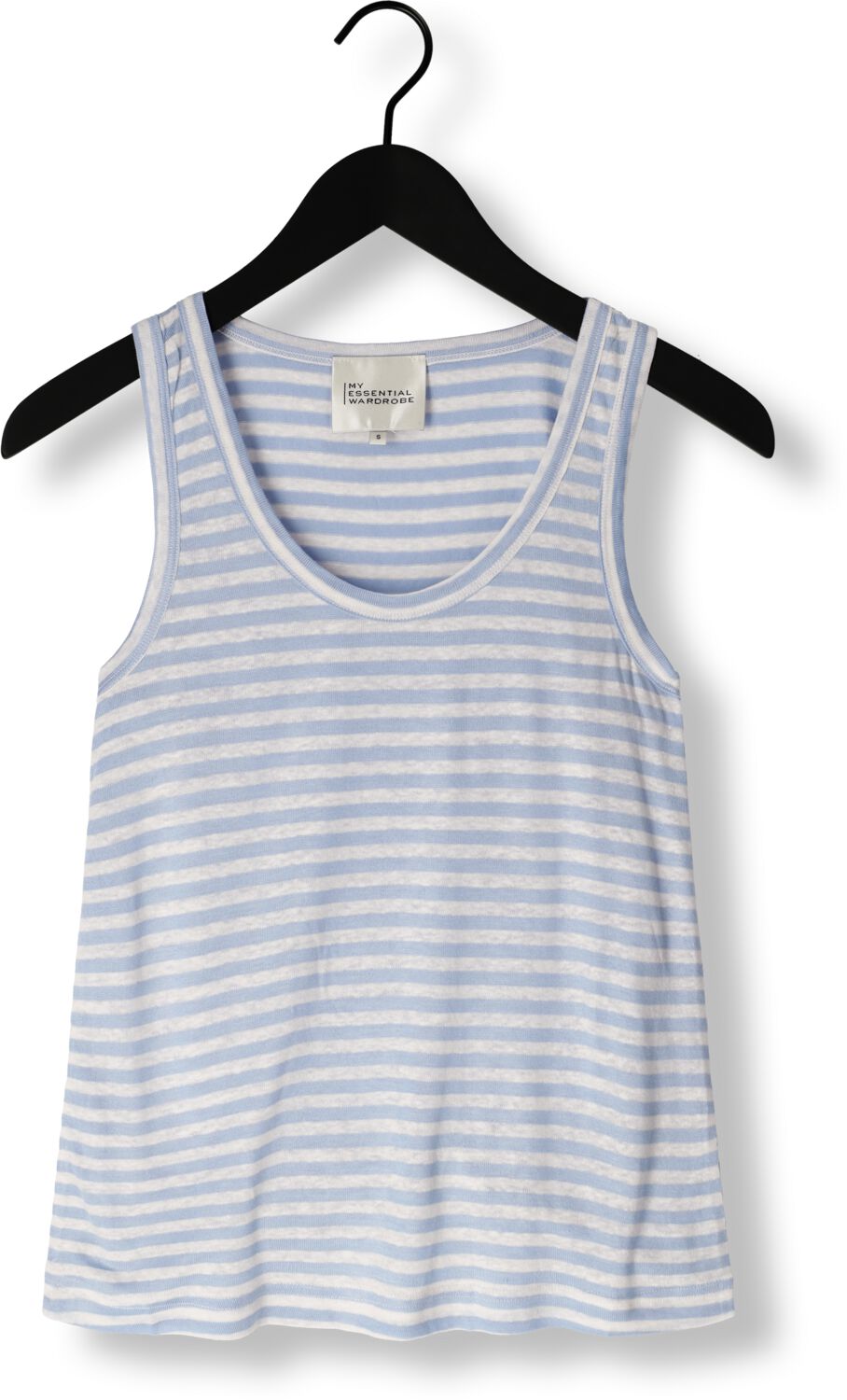 MY ESSENTIAL WARDROBE Dames Tops & T-shirts Lisamw Top Lichtblauw