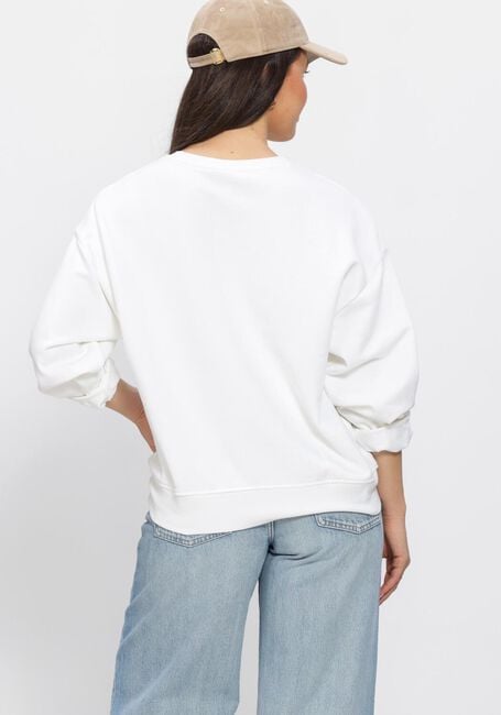 Witte CALVIN KLEIN Trui LOGO GRAPHIC CREWNECK SWEATSHIRT - large